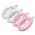 thumbnail image 2 of Parcelona French Eggie Oval Shell Mini Side Slide Barrette Hair Clips - 4 Pieces (TortoiseShell), 2 of 39