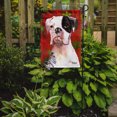 thumbnail image 2 of Carolines Treasures RDR3004GF Cooper Red Snowflakes Boxer Flag Garden Size, 2 of 3