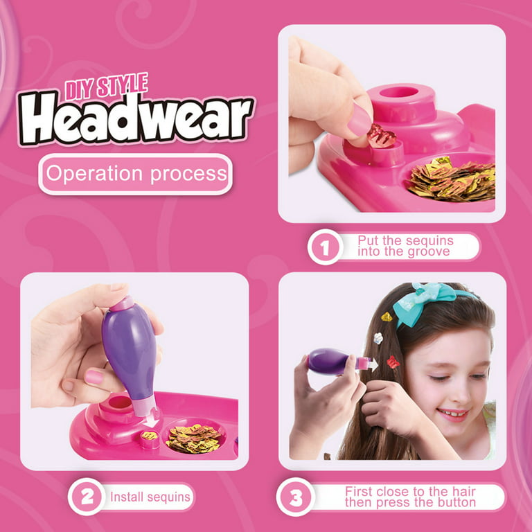 Pretty Me - Headband Making Kit for Girls - DIY Hair Accessories Set
