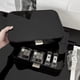 thumbnail image 4 of Organizador de maquillaje MIUOPUR con cajones apilables negros, 4 of 7