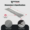 thumbnail image 3 of Titan Ramps 5 Foot Single-Fold Aluminum Wheelchair Ramp, 600 Pound Capacity, 3 of 11