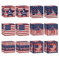 thumbnail image 2 of Patriotic 3D Paper Candy Snack Box Decorations for 4th of July Independence Day Party Supplies, USA Theme Festive Party Decor Props B, 2 of 8