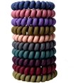thumbnail image 1 of Lazos para el cabello en espiral JanHm 10 unidades colores, 1 of 4