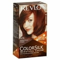 thumbnail image 2 of Revlon Colorsilk Permanent Hair Color Ammonia Free, 42 Medium Auburn, 5 Pack, 2 of 3