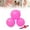 Dark Pink, variant on Reusable Easy Garland Balloons, Inflatable Linked Pvc Balloons with Elastic Bands for Birthday Wedding Party Backdrop Decor,Dark Pink:3-Ball Set