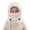 White, variant on Kids Sun Hat Replacement Winter Thickened Balaclava Ski Mask – Full Face Neck Warmer Integrated Windproof Pullover Hat, Protective Sport Essentials for Cycling & Snow Play