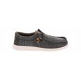 thumbnail image 2 of Heydude Wally Plaid Casual Shoe | 40402-030 Grey, 2 of 6