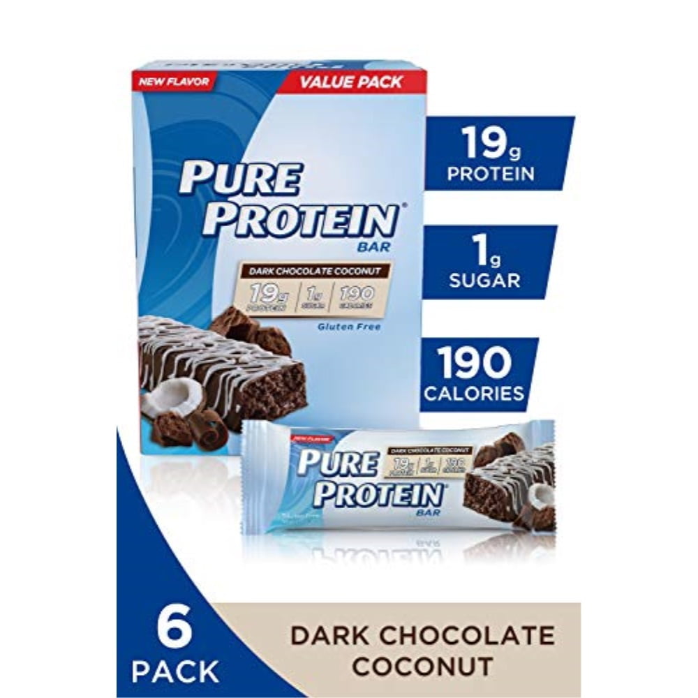 pure protein bars, high protein, nutritious snacks to support energy