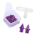 thumbnail image 4 of S SERENABLE 50 Pcs Pointes de Chaussures de Sport avec Clé pour Course Courte Compétition, 4 of 9