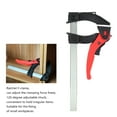thumbnail image 4 of F Clamp, Adjustable Ratchet F Clamp, Quick Grip Saving Time For Woodworking Gardening, 4 of 8