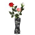 thumbnail image 2 of Unbreakable & Foldable for Creative Home Decor 10PCS Black collapsible PVC Flower Vases, 2 of 5
