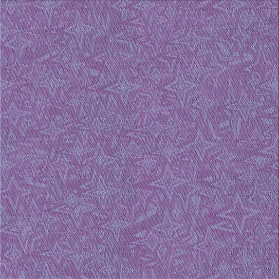 Ahgly Company Machine Washable Indoor Square Transitional Purple Area Rugs, 6' Square