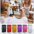 thumbnail image 6 of BlinkLLX 6 Pcs Aluminum Wallet Credit Cards Holder Multi Slim Rfid Blocking ID Credit Case Protector Metal Card Holder for Men Women(Black, Red, Purple, Rose, Silver, Gold), 6 of 7