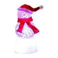 thumbnail image 3 of Figura navideña iluminada Adorno de escritorio Centro de mesa Mesa navideña Muñeco de nieve, 3 of 9