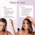 thumbnail image 5 of Style Edit Root Touchup Powder + Root Concealer Spray Dark Red 2.13 oz, 5 of 8