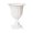 A, variant on White Pedestal Planter,Classic Decorative Urn Vase with Vertical Ribbed Design, Indoor Outdoor Flower Pot for Wedding Porch,7.9"Ã11.0"Ã13.8"