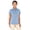 Light Royal Heather, variant on Apparel 2318 Women's Heathered Eco-Logic Stretch Polo-Navy Heather-XL