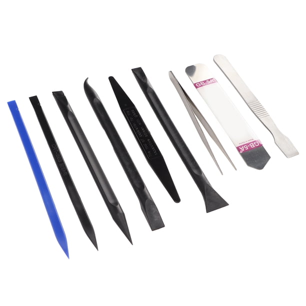 Kit de herramientas de apertura de pantalla, kit de herramientas de reparación de electrónica 9 en 1 Abridor de pantalla LCD Diseño a prueba de futuro