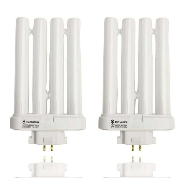 Pack Of 2 Bulbs Fml Quad Pendant, Mini Fluorescent Light Fixture