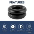 thumbnail image 5 of 2 Pack 2.80/2.50-4 inch Inner Tube with TR87 Bent Valve Stem for Scooters, Lawn Mowers, Wheelbarrows, Hand Trucks, 5 of 5
