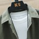 thumbnail image 4 of Camisas Para Hombre Manga Corta Camisa de suéter de botón de cárdigan de bolsillo sólido de algodón simple de moda para hombre (Green, 4XL), 4 of 7