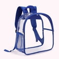 thumbnail image 5 of Mochilas transparentes para mujer, mochilas escolares transparentes de PVC para estudiantes, 5 of 5
