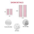 thumbnail image 7 of Pink Gray Stripes Kitchen Dish Towels for Drying Dishes Set of 3, Chic Modern Abstract Vertical Lines Waffle Weave Microfiber Hand Tea Bathroom Towels Quick Dry & Absorbent Towel 15.7x23.6, 7 of 7