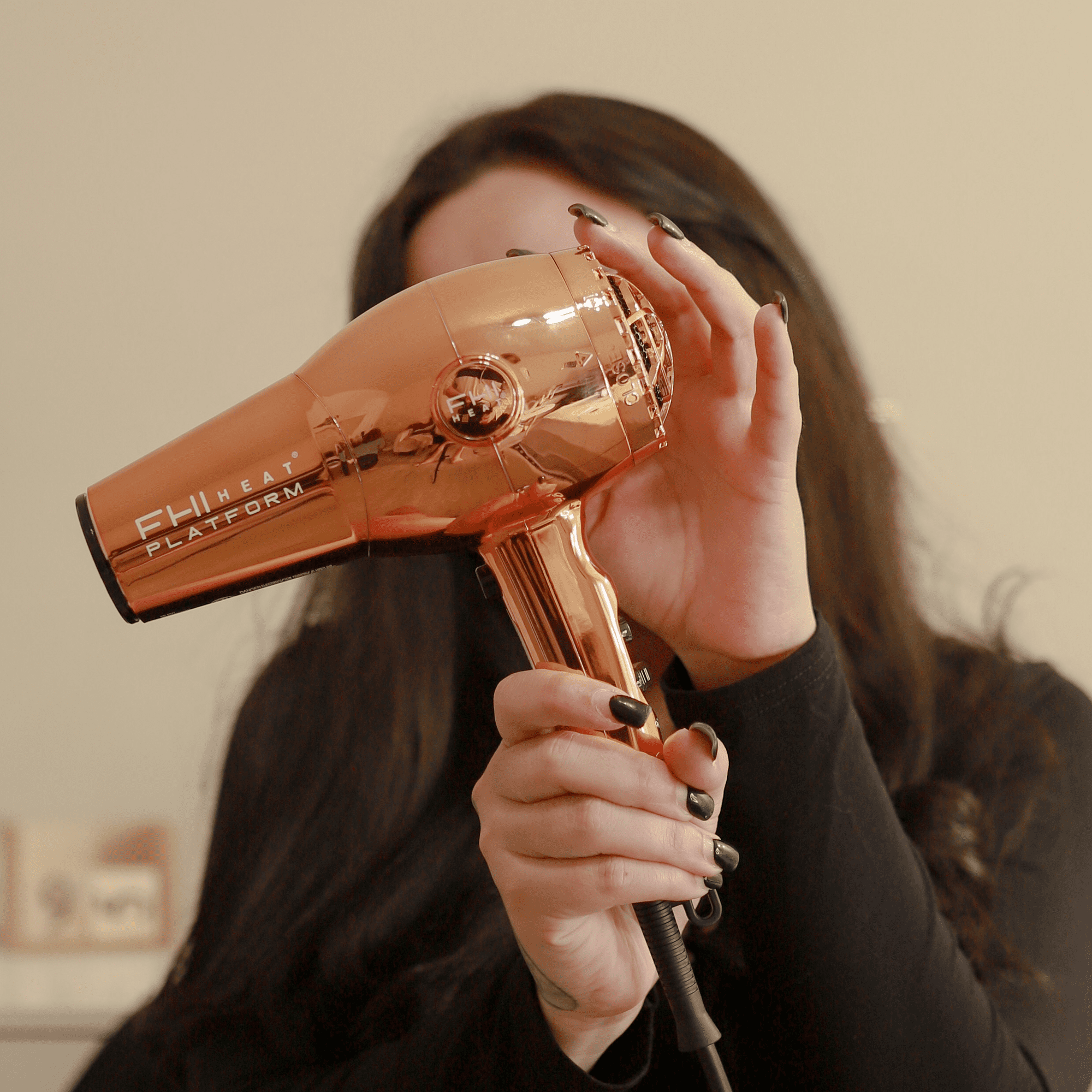 FHI Heat Platform 1900 Nano Lite Pro Hair Dryer, Rose Gold Chrome