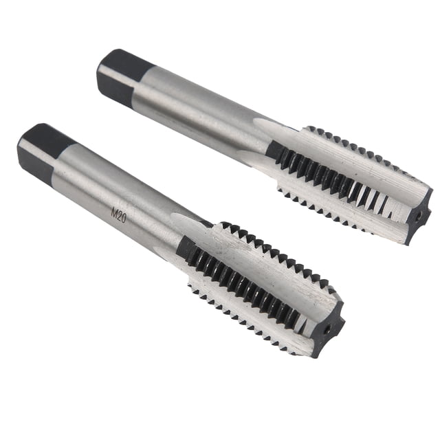 Macho de roscar manual métrico de macho de roscar de acero al carbono para madera plástico aluminio para roscado de roscas internas en automóviles motocicletas y ANGGREK Otros