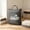 Gray, variant on Large Travel Laundry Bags - Washable Waterproof Wet Dry Bags for Dirty Clothes, Swimsuits, Workout & Gym Clothes
