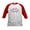 Red/White, variant on CafePress - Throw Kindness Around Like Confett Baseball Jersey - Kids Cotton Baseball Jersey, 3/4 Sleeve Shirt