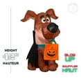 thumbnail image 2 of SCOOB gonflable d'Halloween ! en costume de vampire, 2 of 5