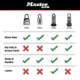 thumbnail image 4 of Caja de Bloqueo de Llave Master Lock Negro con Código para Agentes Inmobiliarios y Propietarios, 4 of 9