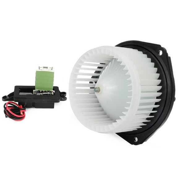 cciyu Heater Blower Motor and HVAC Resistor Blower Motor Module fit for 2004-2007 for Buick Rainier,2002-2009 for Chevrolet Trailblazer,2003-2006 for Chevrolet Trailblazer EXT,2002-2009 for Envoy