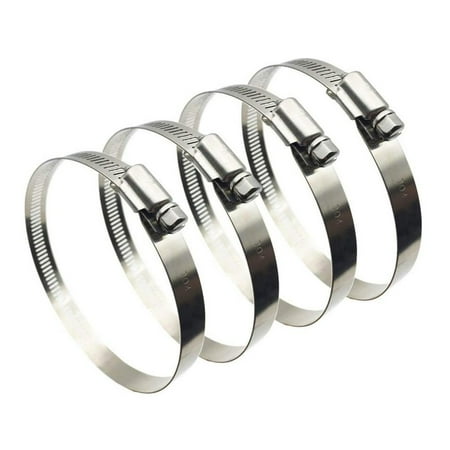 

FSSMER 20Pcs 304 Stainless Steel Hose Clamps Hose Clamp Pipe Clamp Air Ducting Clamp Worm Drive Hose Clamps