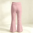 thumbnail image 4 of YOUYEDIAN Girls Yoga Pants High Waisted Crossover Tummy Control Flare Leggings, 4 of 5