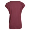 thumbnail image 2 of Build Your Brand Womens Cotton Extended Shoulder T-Shirt, 2 of 4