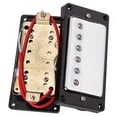 thumbnail image 1 of 1set Humbucker Pickup Chrome for Gibson Les Paul Replacement, 1 of 4