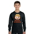 thumbnail image 2 of Awkward Styles Halloween Youth Sweatshirt for Boys Brother Scarecrow Crewneck Tee for Kids, 2 of 4