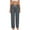 Dark Blue, variant on Posijego Womens Plaid Pajama Pants Drawstring Waist Casual Sleep Pants Wide Leg Lounge Pants with Pockets