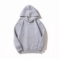 thumbnail image 7 of Resicozy Cute Hoodies for Kids Long Sleeve Pullover with Pocket Hoody Sweatshirt Fall Comfy Casual Daily Wear Clothing 3-13 Years Gray 150, 7 of 7
