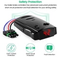 thumbnail image 3 of Briidea Proportional Trailer Brake Controller, Digital Electric Brake Control for 1-4 Axle Trailers, Smooth Stop Technology with Boost Mode, Compatible with Ford/GM/Chevy/Dodge/RAM/Toyota, 3 of 8