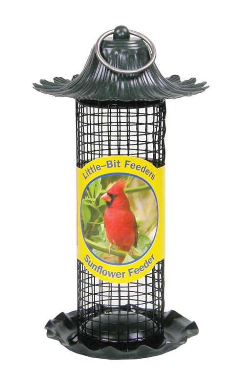 Stokes Select Seed Tube Feeder with 6 Feeding Ports Dark Red 1.6 lb Capacity 