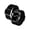 Black, variant on ANTHOUSE  Lite Fit Band Designed for Apple Watch Band for Apple Watch Ultra (49mm), Series 8/7 (45mm), Series SE2/6/SE/5/4 (44mm) and Series 3/2/1 (42mm) Nylon Solo Loop