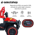 thumbnail image 4 of Carro Buggy Electrico Montable De Bateria para Niños Carrito de Control Remoto y Manejo Directo con Luces Estereo y Pedales Funcionales, 4 of 6