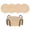 H, variant on 4Pcs Solid Woven Coaster, Natural Fiber Cup Pad, Drink Coasters With Holder, Cotton Woven Absorbent Coasters for Drinks, Minimalist Home Decor Coaster Set for Wooden Tabletop Protection Table, A