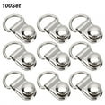 thumbnail image 4 of Eyelet Buckle Rivet100 Sets Shoelace Hook Shoelace Hook Shoelace Hook Rivet Striking Appearance, 4 of 8