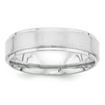 thumbnail image 1 of 14k White Gold Heavy Comfort Fit Fancy Band - Size 11, 1 of 2