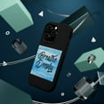 thumbnail image 3 of DistinctInk MagSafe Tough Case for Apple iPhone 13 Pro (6.1" Screen) - Breathe Deeply - Slim Profile Design, 3 of 6