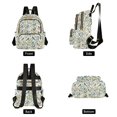 thumbnail image 4 of FORMRS Mini Backpack Purse for Women Quilted Travel Daypack Casual Shoulder Bag, Blue Birds Pattern, 4 of 7